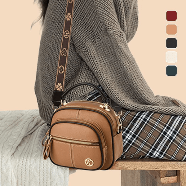 VeraNero™ Lux Leather Crossbody — Own Effortless Style and Unshakable Confidence Every Day
