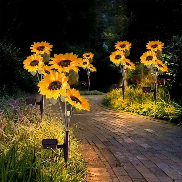 SunLura™ Solar Sunflowers — Transform Your Garden into a Magical, Glow-All-Night Sanctuary