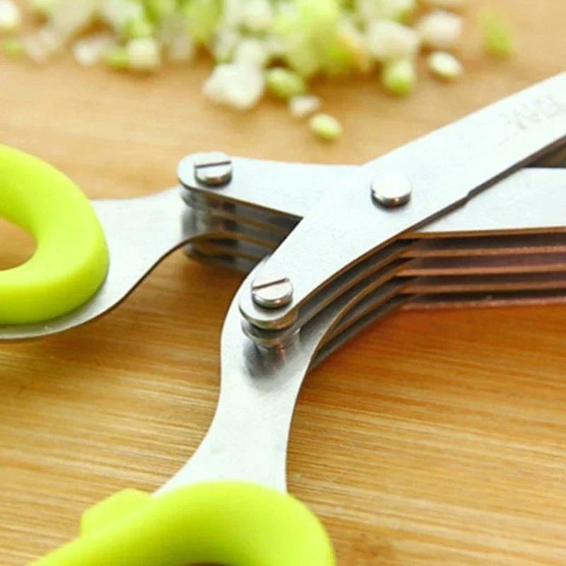 SwiftSlice™ Herb & Veggie Shears — Snap Your Prep Time Down and Chop Like a Kitchen Pro