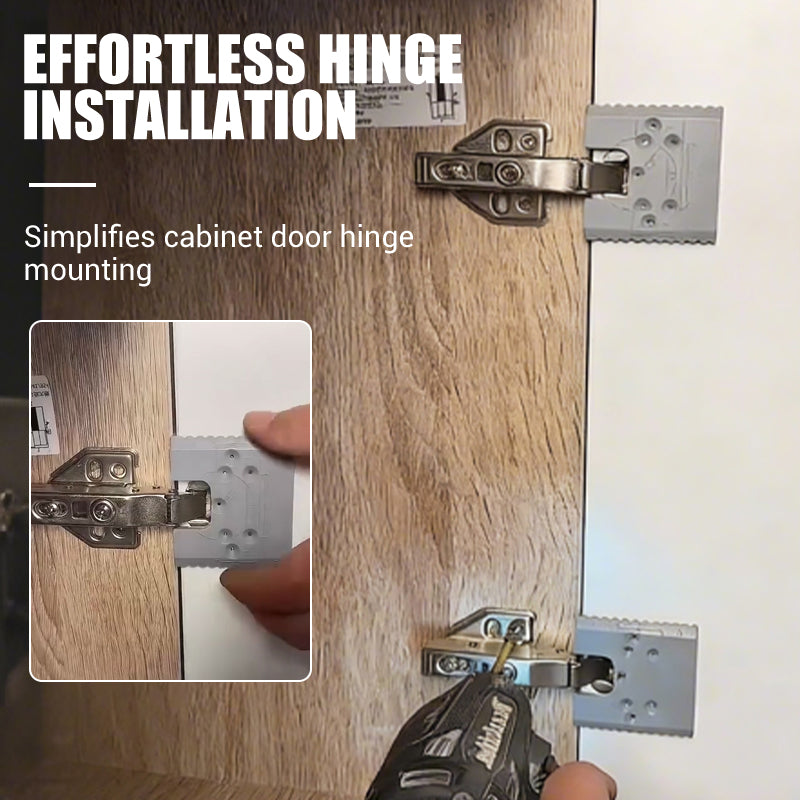 HingeMaster™ — Nail Perfect Cabinet Doors with Magnetic, Flawless Precision Every Time