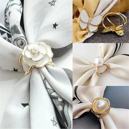 Veloria™ — Keep Your Scarf Perfectly Put with Effortless, All-Day Confidence