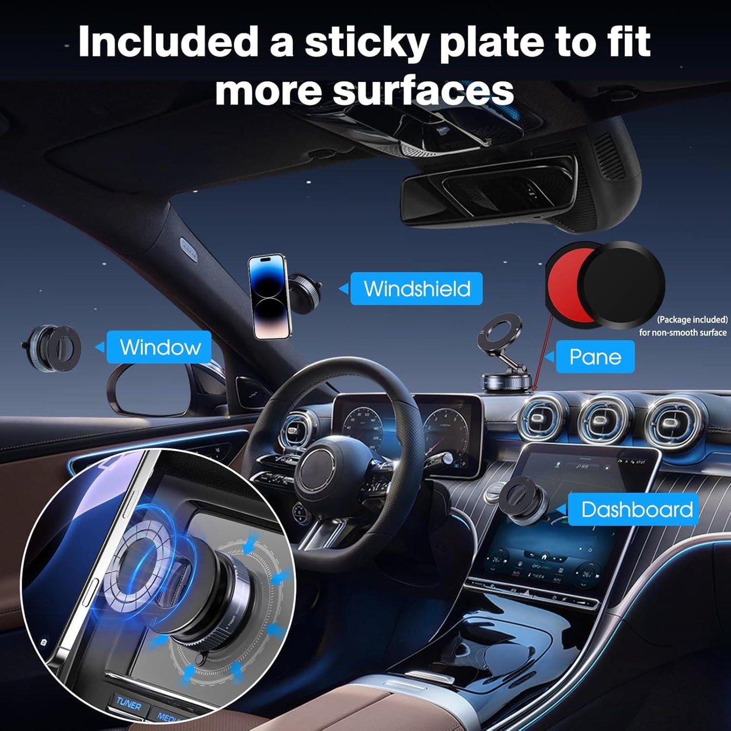 TitanGrip™ — Unbreakable Phone Security That Locks You In and Lights Your Way