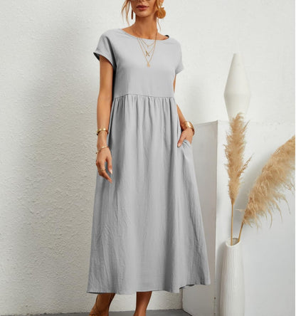 BreezeAura™ Dress — Your All-Day Shield Against Heat, Sweat, and Style Struggles