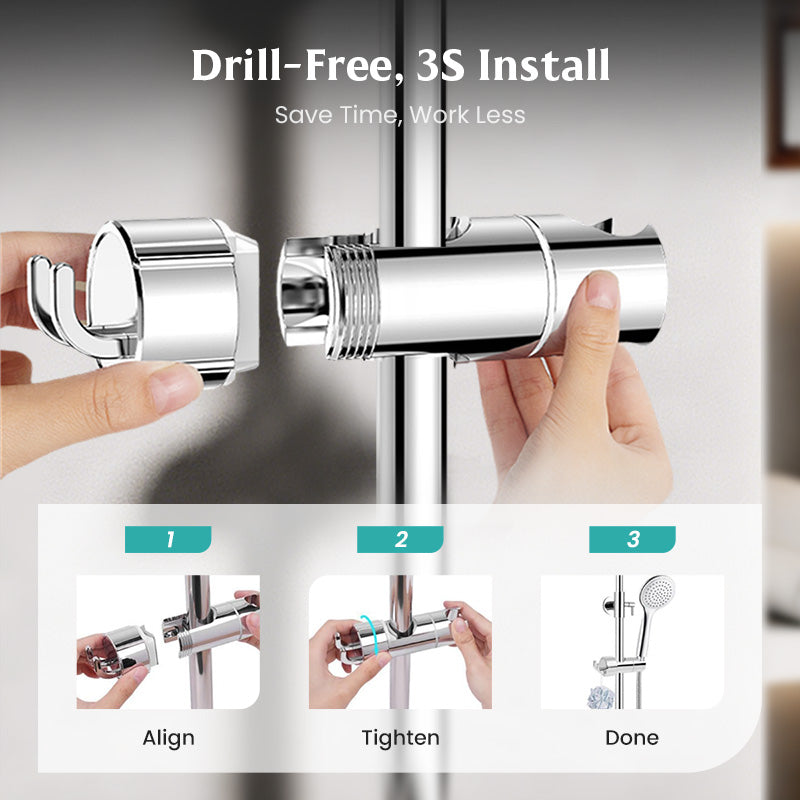 StreamSense™ — Snap Into Perfect Shower Comfort Without a Single Scratch