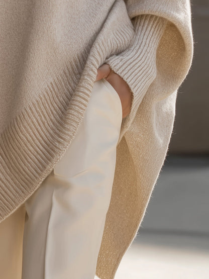LuxeDrape™ Sweater — Wrap Yourself in Flattering, Cloud-Soft Warmth That Boosts Your Confidence Instantly