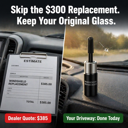 CrystalArmor™ — Prevent Crack Growth and Save Over $300 on Windshield Replacement