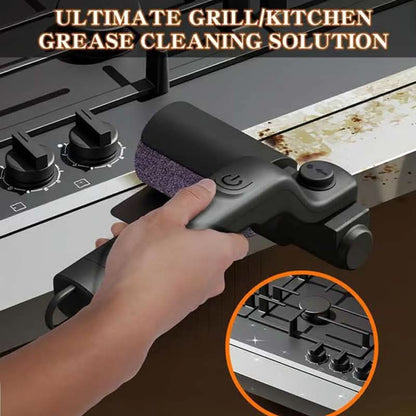 GrillMasterVibe™ — Effortless Power Cleaning That Saves Your Wrists and Your Grill