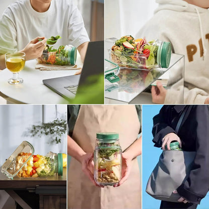 SnapFresh™ Meal Pod — Keep Every Bite Fresh, Crisp, and Mess-Free All Day Long