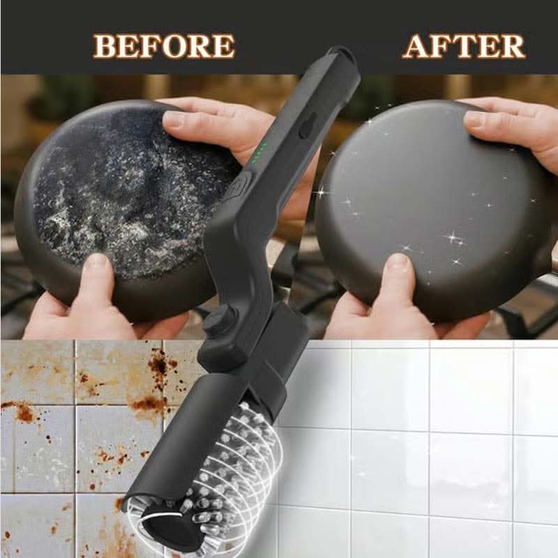GrillMasterVibe™ — Effortless Power Cleaning That Saves Your Wrists and Your Grill