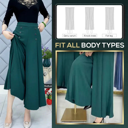 LyriaLuxe™ Wide-Leg Pants — Unleash Effortless Elegance and Confidence in Every Step
