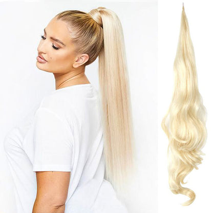 LuxeBounce™ — Unlock Instant Volume and All-Day Confidence with Every Ponytail
