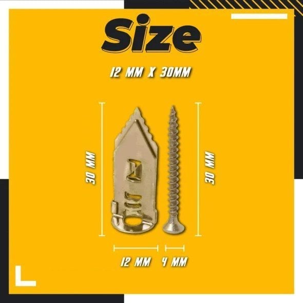 IronGrip™ Anchors — Hang Heavy with Rock-Solid Strength and Zero Wall Damage