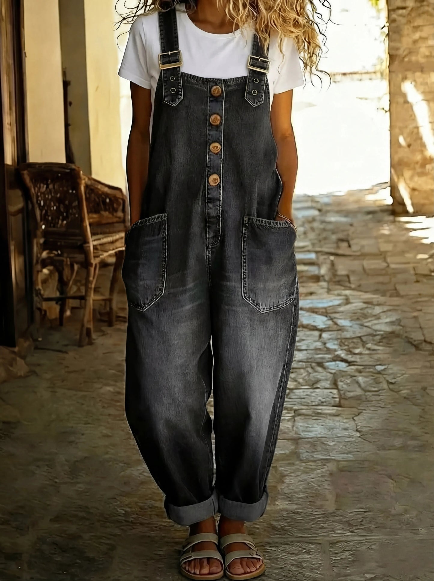 VivaLuxe™ Jumpsuit — Feel Unstoppable in Luxe Comfort and Effortless Style