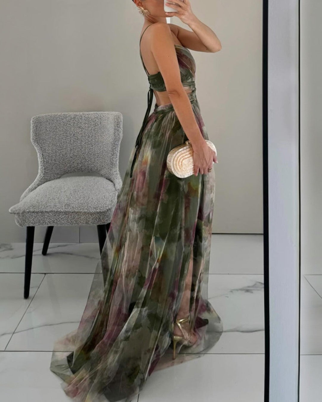 LunaVela™ Maxi Dress — Unleash Your Radiant Confidence with Feather-Light Elegance