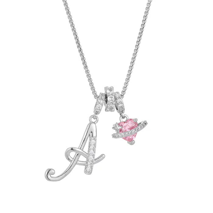 AuraNest™ 3-Layer Initial Necklace — Wear Your Story in Radiant Gold and Effortless Elegance