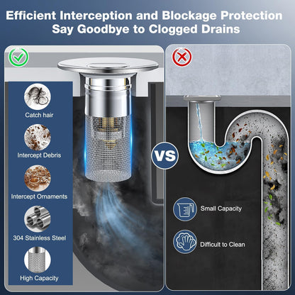 FlowGuard™ — Effortless Sink Protection That Saves Your Valuables and Ends Clogs Forever