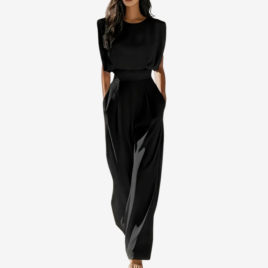 ArdentCove™ Jumpsuit — Unleash Effortless Elegance with Figured-Defining Freedom