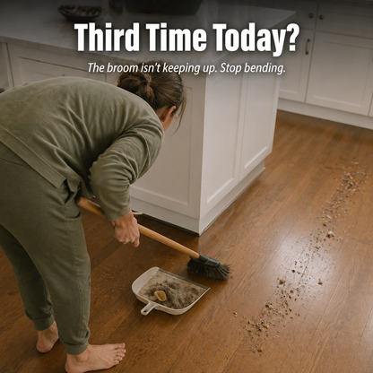 SweepMinder™ — Effortless Daily Cleaning That Frees Your Time and Transforms Your Floors