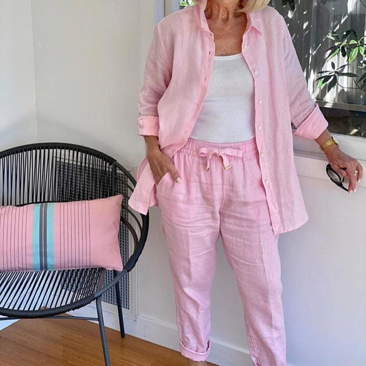 Zephora™ Cotton-Linen Set — Unlock Effortless Comfort That Keeps You Cool and Stylish All Day