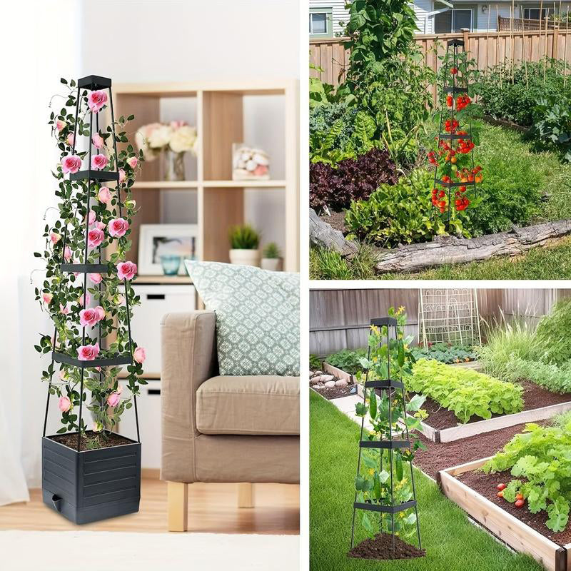 SkyRoot™ Tower — Transform Tiny Spots into Towering, Lush Gardens with Effortless Care