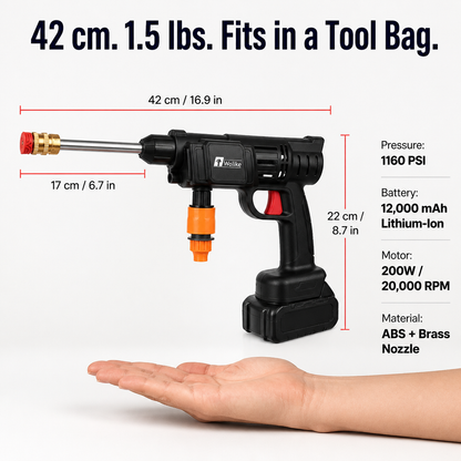 TurboJet™ — Unleash Cordless Cleaning Power Anywhere, Anytime