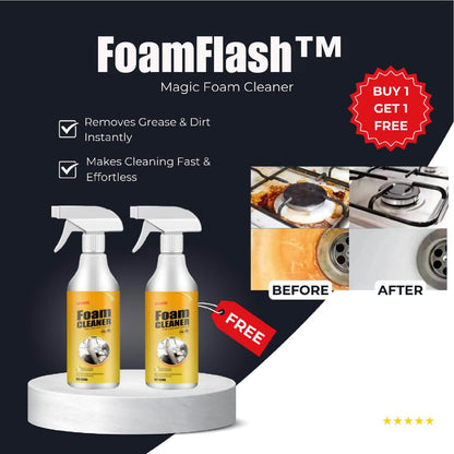 RevitaFoam™ — Effortless Grease-Busting Power for Sparkling Surfaces Instantly