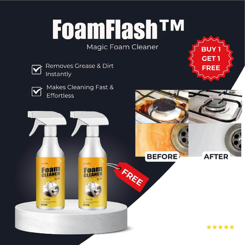 RevitaFoam™ — Effortless Grease-Busting Power for Sparkling Surfaces Instantly