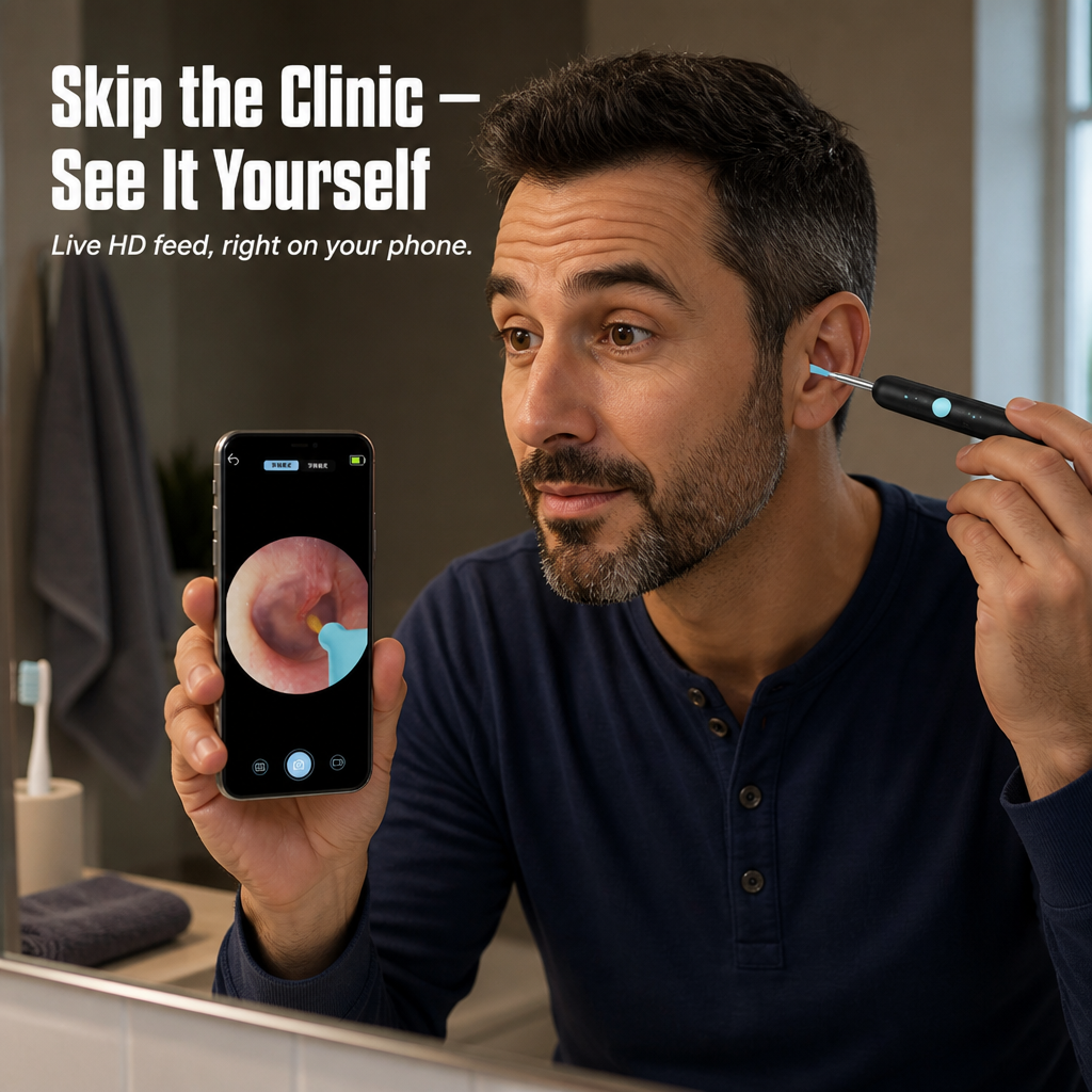 AudiaVue™ — See Every Detail, Clean Ears Calmly and Confidently