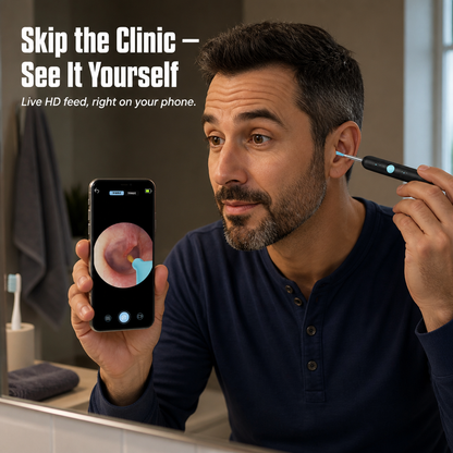 AudiaVue™ — See Every Detail, Clean Ears Calmly and Confidently