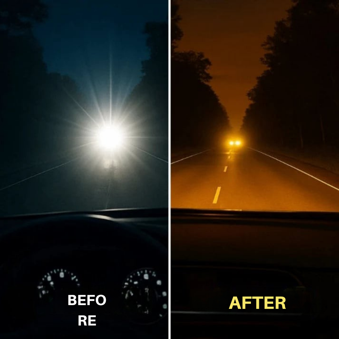 NightGuard Pro™ — Drive Fearlessly with Crystal-Clear, Glare-Free Night Vision