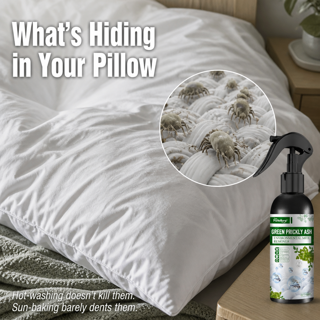 MiteGuard™ — Sleep Peacefully Again with Fast, All-Natural Dust Mite Defense