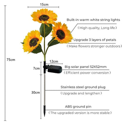 LumaSun Bloom™ — Transform Your Garden into a Cozy, Glowing Sanctuary Every Night