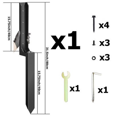 IronRoot™ — Lock In Unshakable Stability and Forget Wobbly Posts Forever