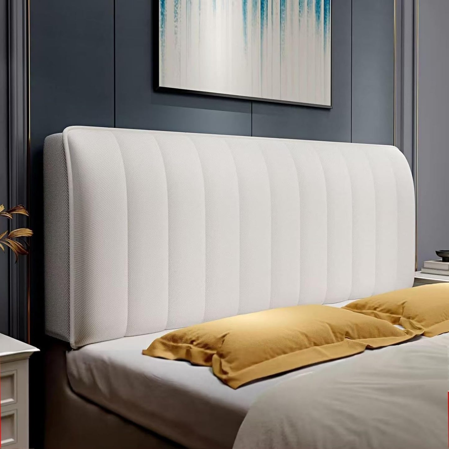 ShieldEase™ — Instantly Keep Your Headboard Pristine, Cozy, and Flawlessly Styled Every Day
