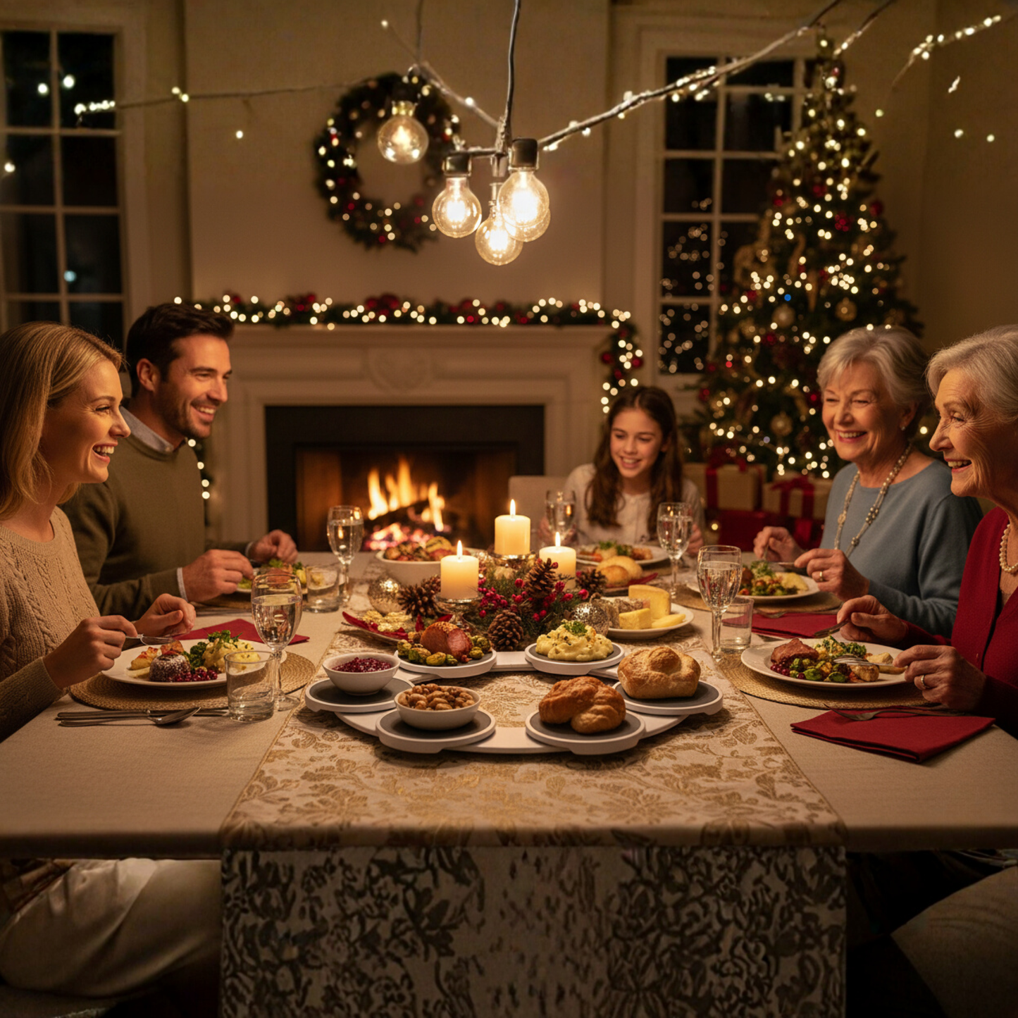 TableEase™ — Effortless Serving That Brings Every Meal Together Without the Mess