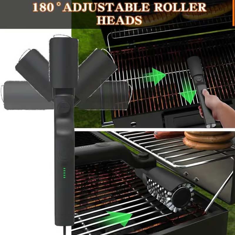 GrillMasterVibe™ — Effortless Power Cleaning That Saves Your Wrists and Your Grill
