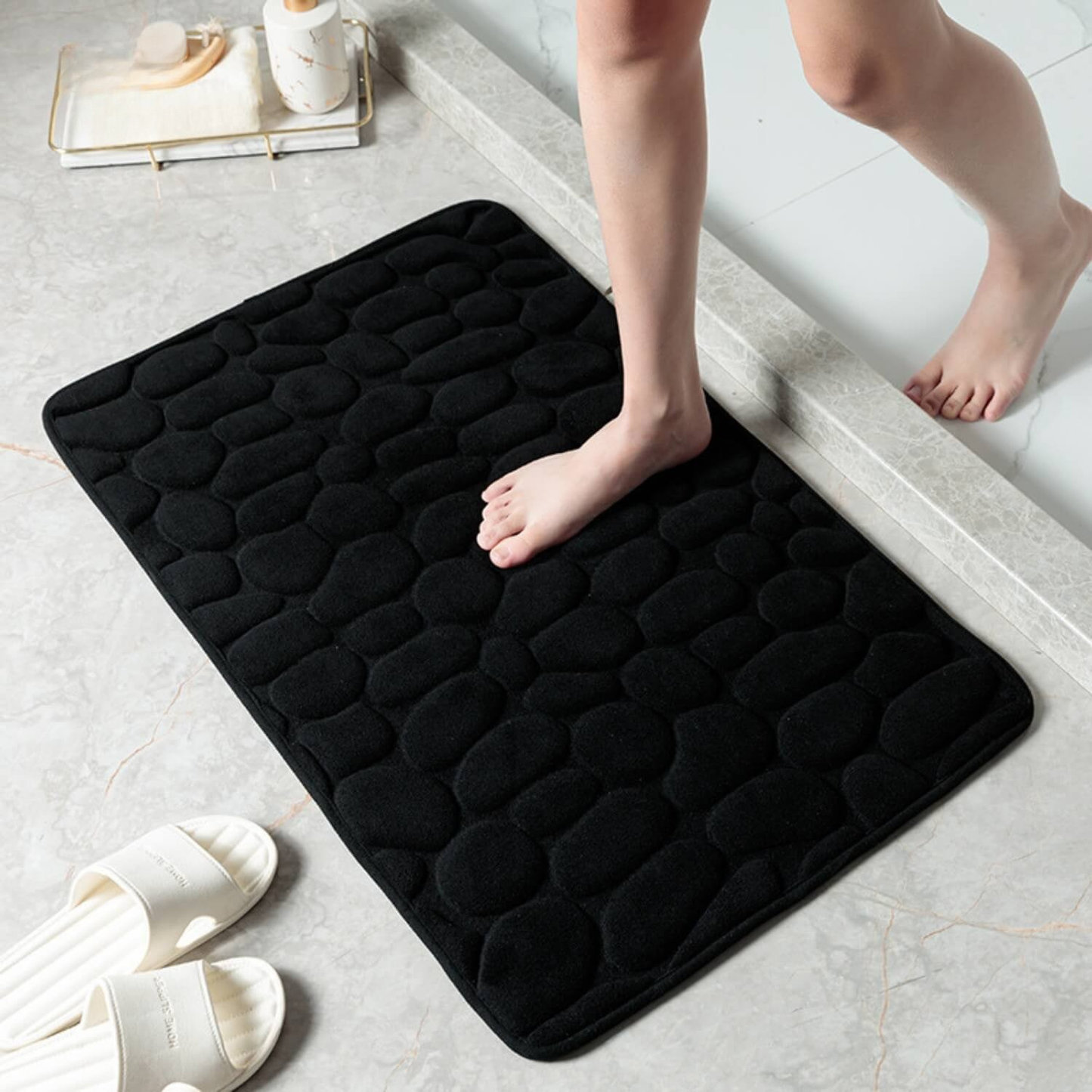 SureStep™ — Cozy Confidence and Rock-Solid Safety Beneath Every Step