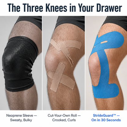 GlideTube™ — Snap on Pain-Free Knees That Move With You All Day
