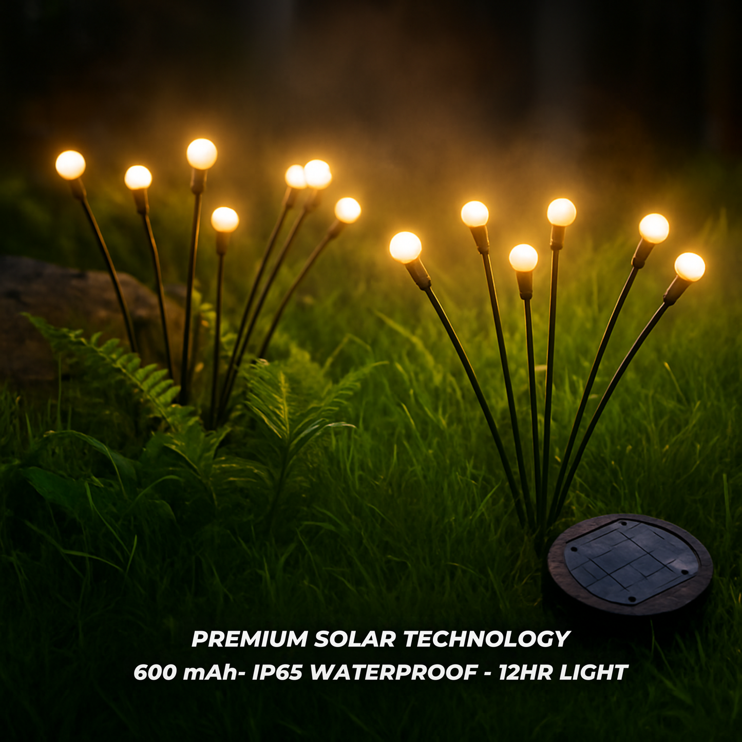 SereniGlow™ — Transform Your Garden into a Hypnotic Oasis of Soothing, Color-Changing Light