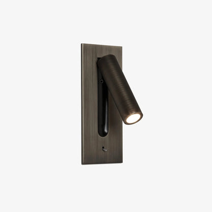 Contemporary Wall-Mounted Bedside Lamp with Adjustable LED Light