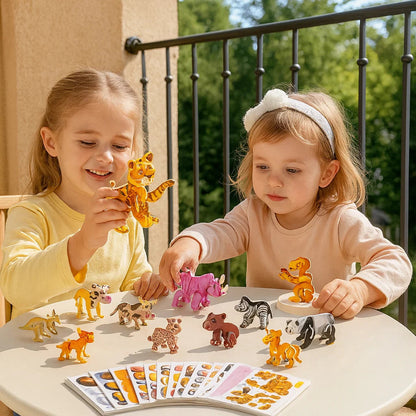 ImagineWorx™ 3D Puzzle Set — Ignite Creativity and Confidence with Every Colorful Snap