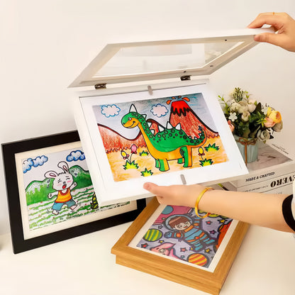 CreativaFrame™ — Turn Cluttered Art into Proud Family Treasures Instantly
