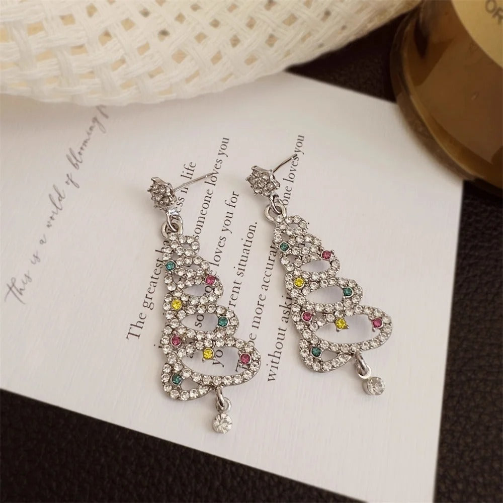 RadiantLux™ Christmas Earrings — Illuminate Every Celebration with Effortless, All-Day Sparkle