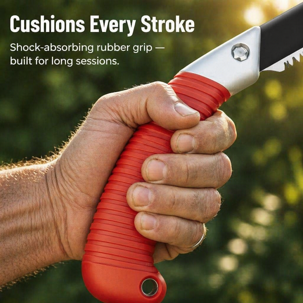 BranchBoss™ — Cut 35cm Branches Cordlessly and Quietly in Seconds