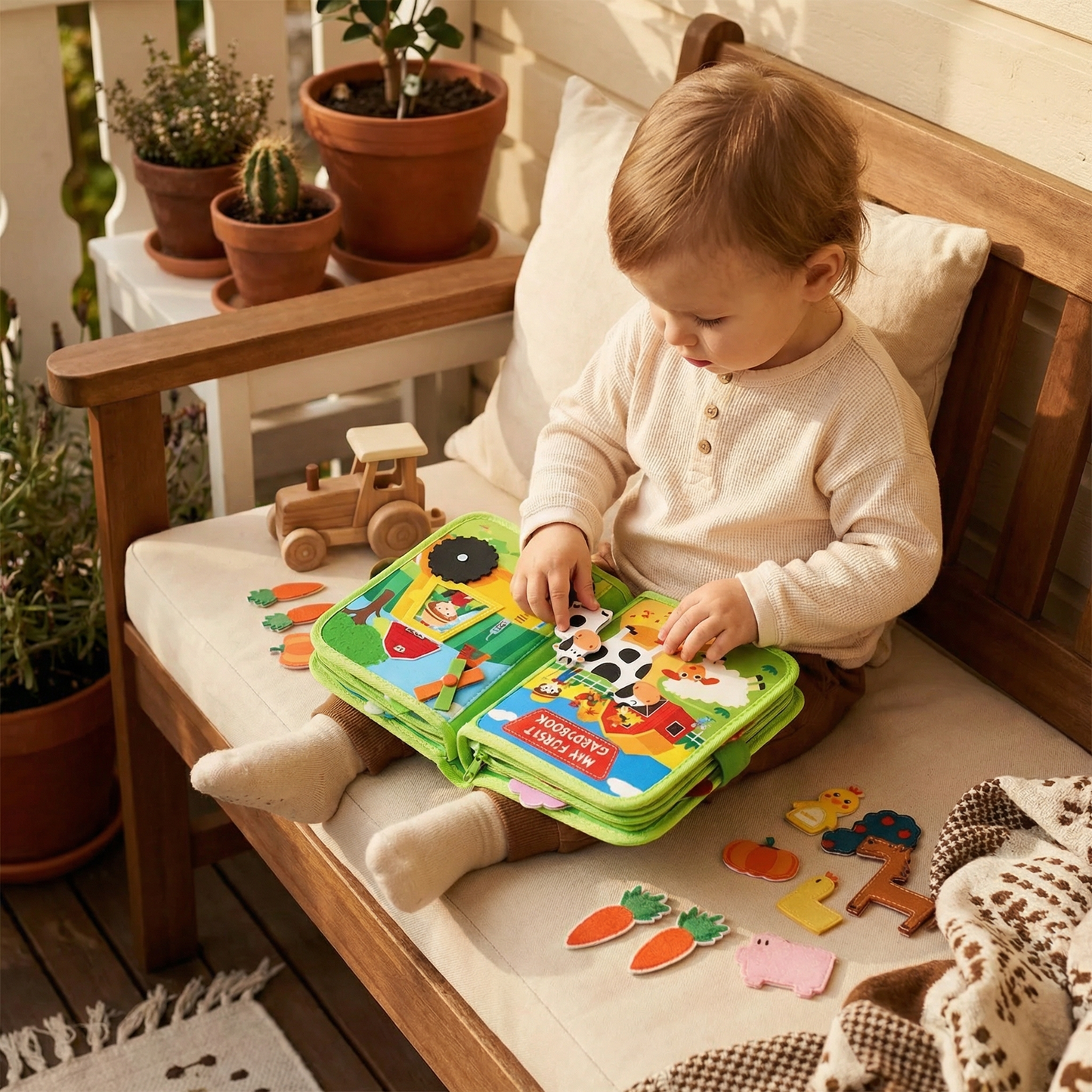 SproutPlay™ Interactive Farm Book — Spark Endless Joy and Confidence with Every Touch