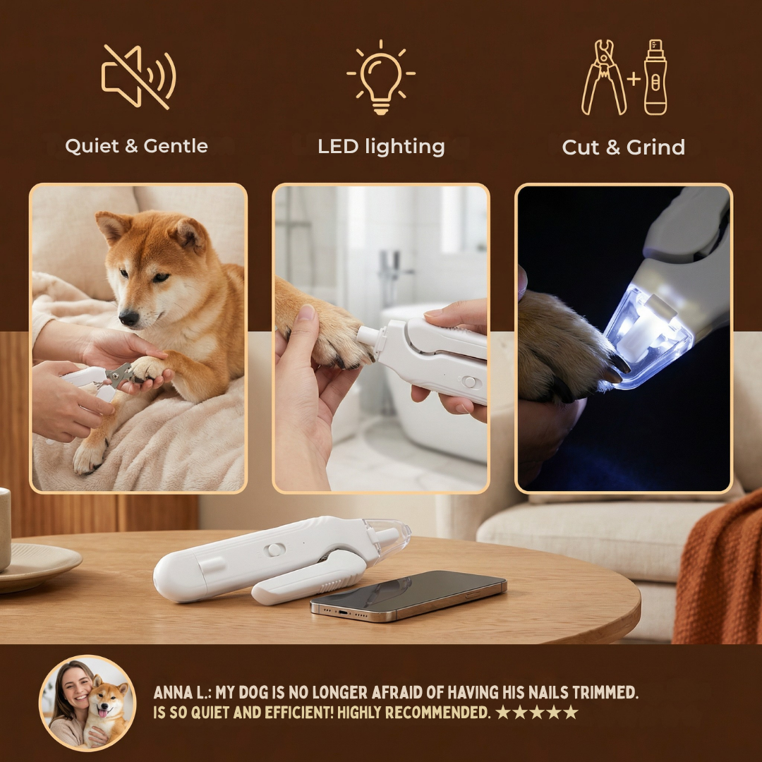 PawsEase™ — Transform Nail Time into a Calm, Loving Bonding Ritual