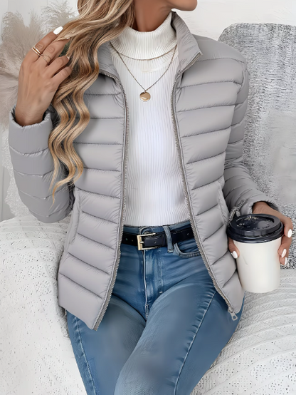 AeroShield™ Quilted Jacket — Lightweight Warmth That Powers Your Confidence All Day
