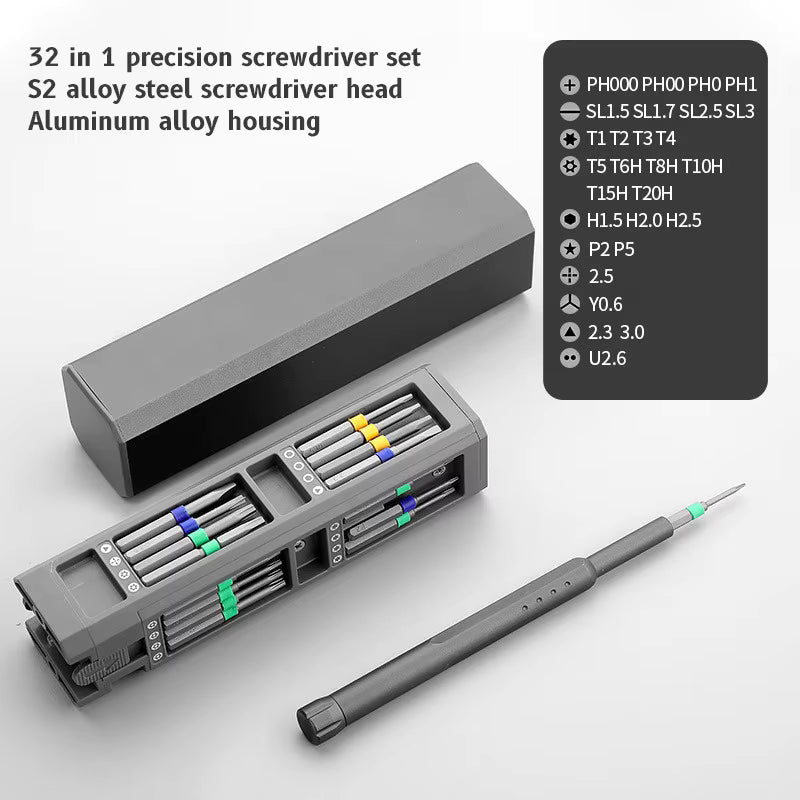 Precision Screwdriver Set 46 In 1 Magnetic S2 Steel