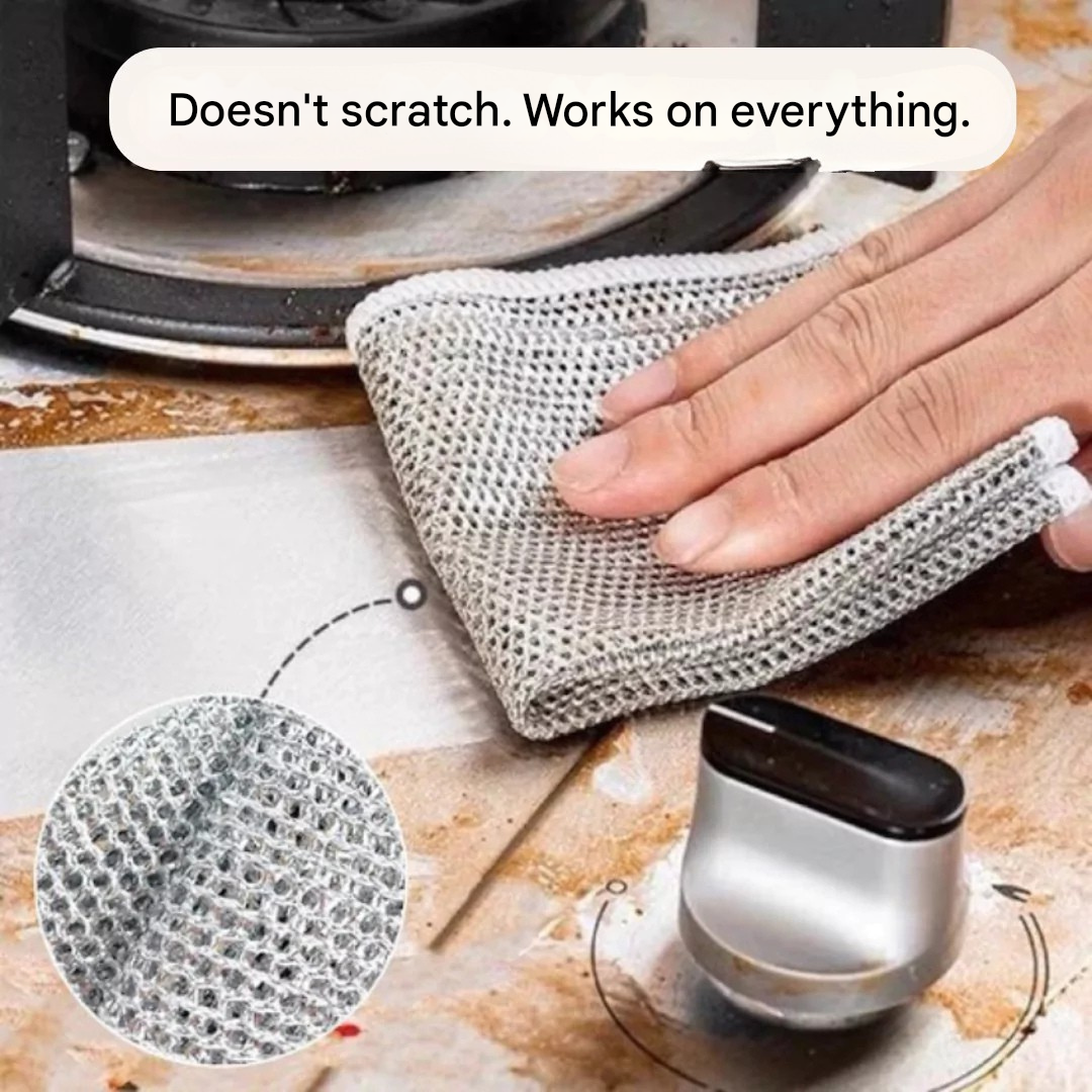 PrismWeave™ — Clean Every Surface Deeply Without a Single Scratch or Smell