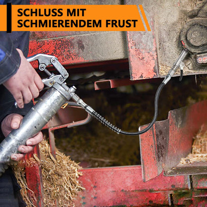 GripMaster™ — Conquer Grease Jobs Fast with Zero Leaks and One-Handed Control